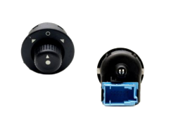 Přepínač Regulace Zpětných Zrcátek Originál Citroen Peugeot Xsara Berli 6554N8