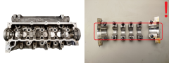 Hlava Válce Renault 2968F2 110415795R 7701477400 1.5 DCI Siemens