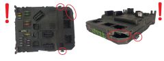 Blok Ovladačů BSI E01-00 S118085320C 9652474680 PSA Siemens 1864