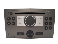 Rádio Cd Mp3 Opel Astra H Zafira B 13154304AZ 7643103310 Blaupunkt