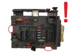 Blok Ovladačů BSM B3 9650664080 PSA Delphi 1499