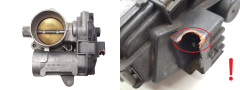 Škrticí Klapka Citroen Peugeot 9647925480 50SMP1 1635W2 1490