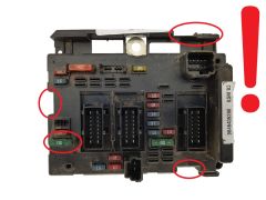 Blok Ovladačů BSM B3 9646405280 PSA Delphi 1285