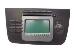 Rádio Cd Mp3 Seat Altea 5P1035186B 7646636366 Blaupunkt 1298