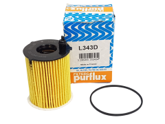 Filtr Oleje Citroen Peugeot 1109AY L343D Purflux