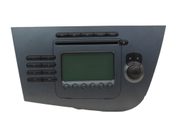 Rádio Cd Seat Leon 1P1035152 N87 7645671366 Blaupunkt