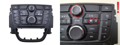 Kontrolní panel Radio Opel Meriva B 13362776 CD400