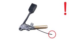 Zámek Pásu Předek Levý 036800 G 8972WQ Citroen Xsara