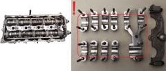 Hlava Válce KIA Hyundai 2.5 16V CRDI D4CB