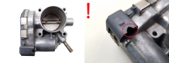 Škrticí Klapka VWAG 1.4 030133062A 0280750049 Bosch 2886