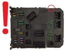 Blok Ovladačů BSI-S02-00 S120104700L 9655708380 PSA Siemens 1245