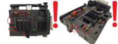 Blok Ovladačů BSM B3 9650664080 PSA Delphi 1328