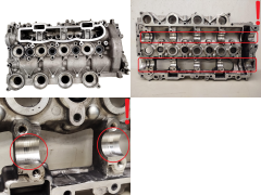 Hlava Válce Ford PSA Volvo 9655911480 9644994680 1.6 16V TDCI G8DB 20