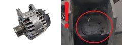 Alternátor 231000026R TG15C146 Valeo 1.5 dCi Renault 1007
