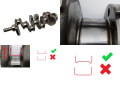 Kliková Hřídel 425 0501N8 2.0 HDI 16v Peugeot Citroen DW10FU AHX AH0X AH01 AH03
