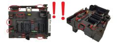 Blok Ovladačů BSM B3 9650664080 PSA Delphi 1409