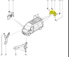 Panty Dveří Zadek Originál 180' Master Movano NV400 9040000Q0D
