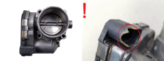 Škrticí Klapka VWAG 1.8T 06B133062B 0280750009 Bosch 1752