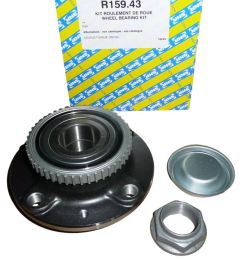 Náboje Na Kola Zadek Pro Citroen Peugeot R15943 374868 3748.68 SNR