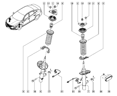 Tlumič Nový originál Originál Renault Talisman 543022967R