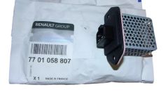 Reostat Ventilátoru Originál 7701058807 Renault