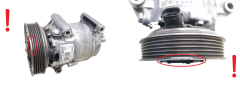 Kompresor Klimatizace 8200940837 Delphi 01140854 Renault Megane Scenic 2 1047 Kompresor Klimatizace 8200940837 Delphi 01140854 Renault Megane Scenic 2 1047
