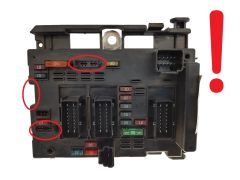 Blok Ovladačů BSM B3 9650664080 PSA Delphi 1236