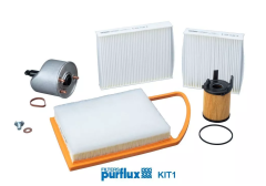 Sada Filtrů Pro Citroen Peugeot KIT1 1109AY 1109.AY Purflux Sada Filtrů Pro Citroen Peugeot KIT1 1109AY 1109.AY Purflux