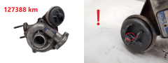 Turbodmychadlo Opel Fiat 54359700005 54351014808 3554359700005 127388 km