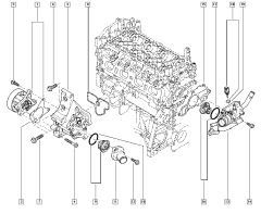 Těsnění Originál Renault Nissan 1.4 TCe H4F 110620001R