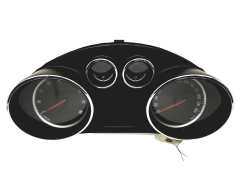 Otáčkoměr Opel Astra J 13328265 600775881 GM 33135