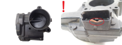 Škrticí Klapka V757669780-02 A2C53279370 PSA Mini 1527