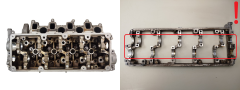 Hlava Válce VWAG 03L103373E 03L103286 2.0 TDI CBA