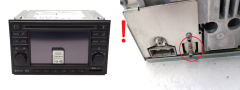 Navigace Radio Nissan Juke 25915BH10C 25920BH00C