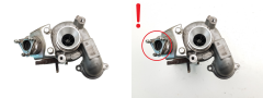 Turbodmychadlo 0375R0 9673283680 1.6 HDI 8v PSA Ford 1696537 S6