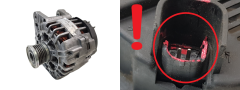Alternátor SG12B072 8200206251 Renault 