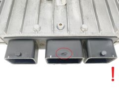 Blok Ovladačů 5WS40022G-T 9647902580 9644302380 SID801 PSA Siemens 