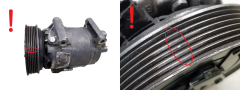 Kompresor Klimatizace 8200940837 Delphi 01140854 Renault Megane Scenic 2 1007 Kompresor Klimatizace 8200940837 Delphi 01140854 Renault Megane Scenic 2 1007