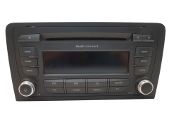 Rádio Cd Audi A3 8P 8P0035186P 7647026380 Concert 1114 Rádio Cd Audi A3 8P 8P0035186P 7647026380 Concert 1114