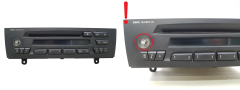 Rádio Cd BMW 6512 6962296 VP4KAF-18C838-GE Business Visteon 1332