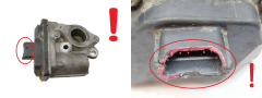 Ventil Egr Renault Dacia 1.5 DCI 147102557R H8201143495 