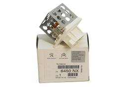 Reostat Ventilátoru Nový originál Citroen Peugeot 6450NX