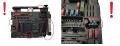 Blok Ovladačů BSM B3 9650664080 PSA Delphi 1721