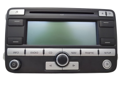 Rádio Cd Mp3 Navi VW Golf 1K0035191D 7612002044 Blaupunkt 1154