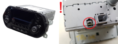 Autorádio Fiat Tipo 07356609100