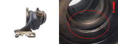 Výfukové Potrubí Turbo 144102778R 16311019070 1.0 TCE Renault Výfukové Potrubí Turbo 144102778R 16311019070 1.0 TCE Renault