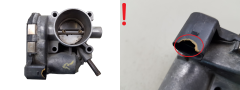 Škrticí Klapka VWAG 1.4 030133062A 0280750049 Bosch 2445