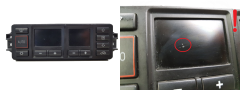 Panel Větrání Audi A3 A4 8L0820043B 5HB007608-00 Hella