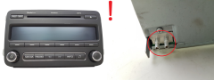 Rádio Cd Mp3 Skoda Fabia Roomster 5J0035161C DE2-633 Swing Delphi