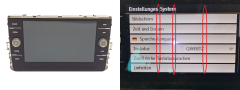 Displej Rádia Volkswagen 5G6919605B A2C15166300 VDO Pixels Displej Rádia Volkswagen 5G6919605B A2C15166300 VDO Pixels